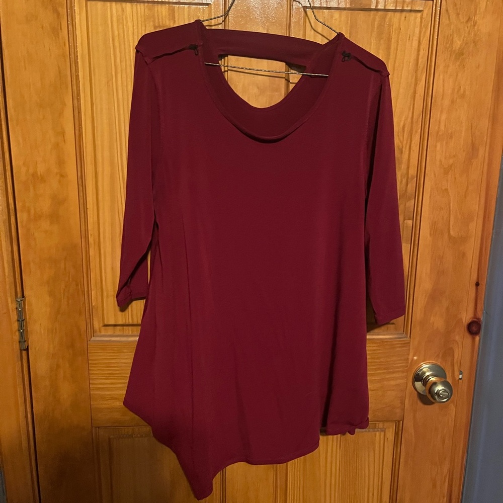 NY collection size large, one burgundy (sold) and one green dress shirt